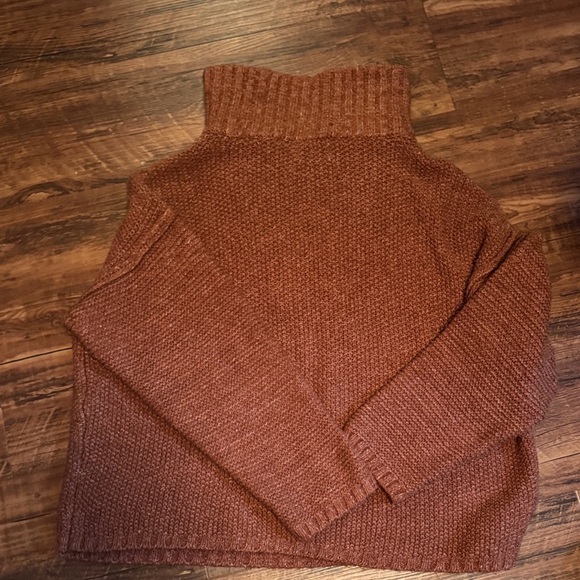 Universal Thread Rust Cowl Neck Sweater - Picture 3 of 4